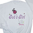 51440X - God's Girl Personalized Youth Sweatshirt